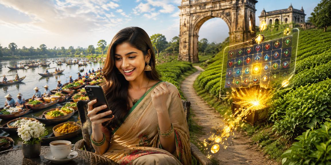 বরিশাল ক্যাসিনো অ্যাপ রাস্তার পাশে চা বাগানে মোবাইল ব্যবহার